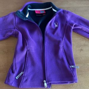 Purple Spyder Thick Sweater